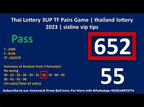 www sixline thailand lottery com master|Thai Lottery 3UP Pair Game .